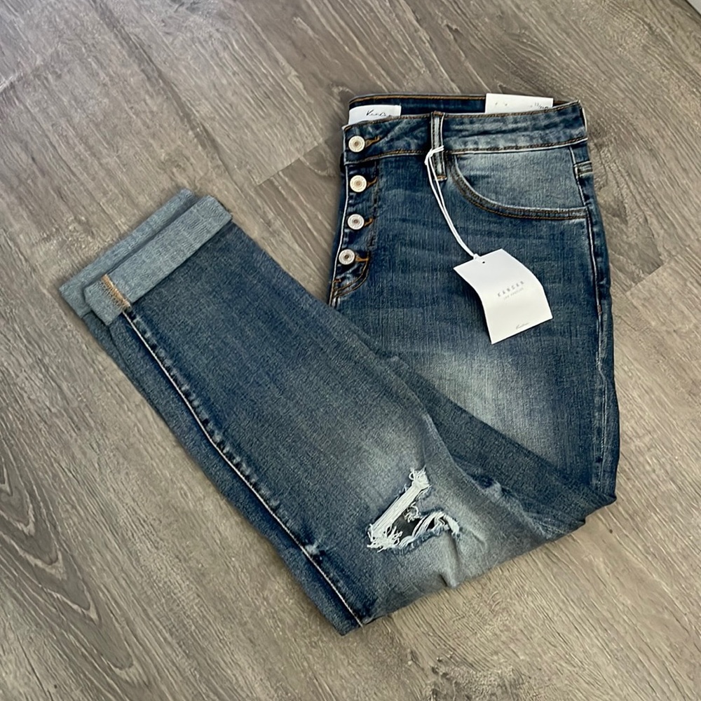 New Kancan jeans size 13 relaxed fit